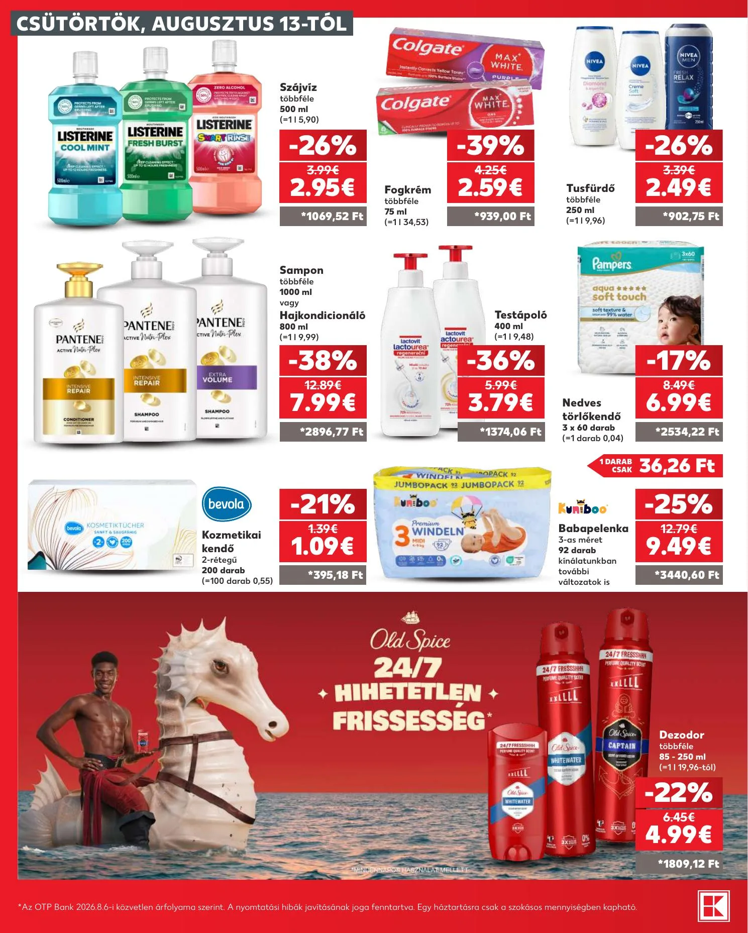Kaufland akciós újság Somorja 08.13–08.19 – 28. oldal