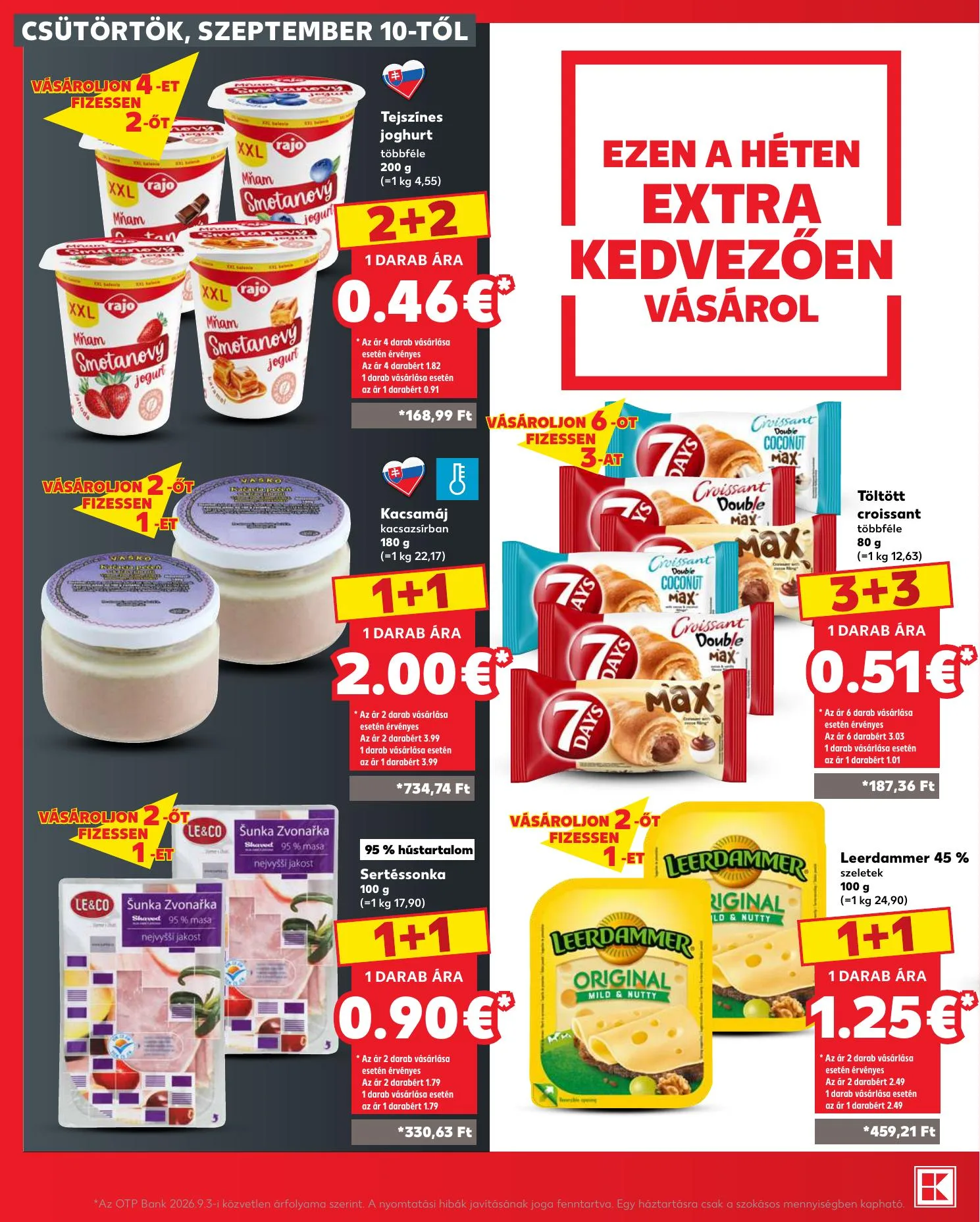Kaufland akciós újság Szlovákia Losonc Rozsnyo Toketerebes Nagykurtos 09.10–09.16 – 22. oldal