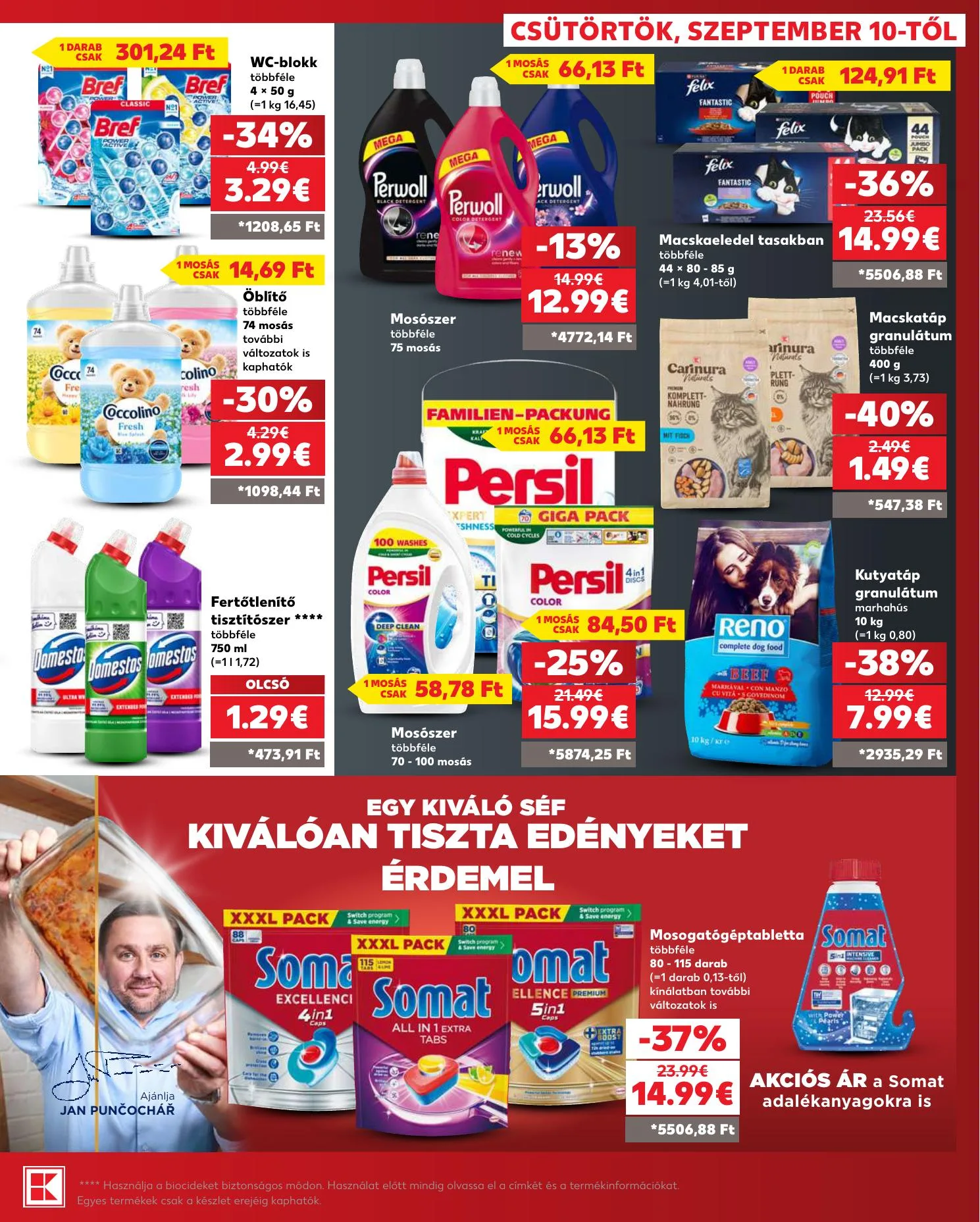 Kaufland akciós újság Szlovákia Pozsony Komarom 09.10–09.16 – 37. oldal