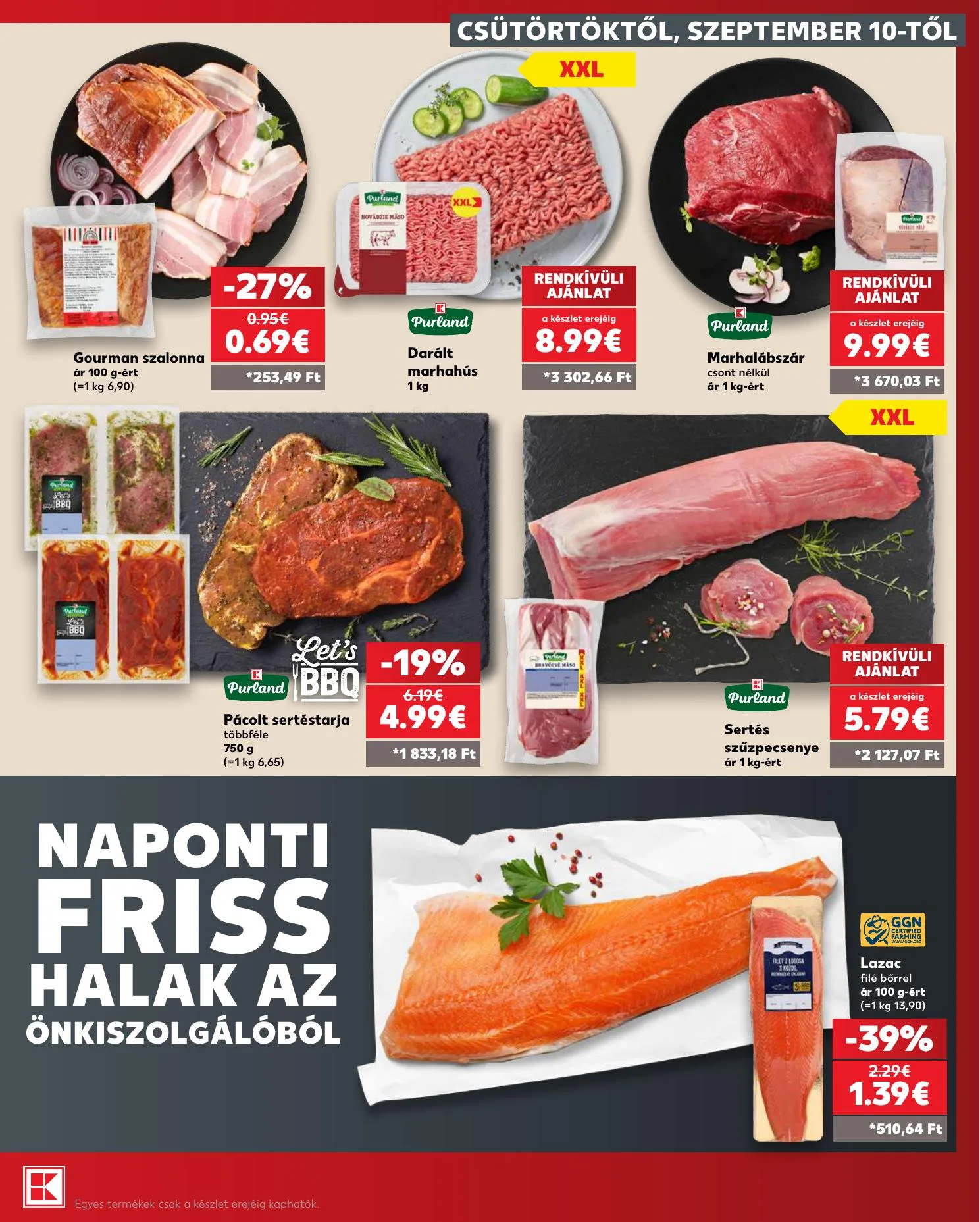 Kaufland akciós újság Szlovákia Somorja 09.10–09.16 – 13. oldal