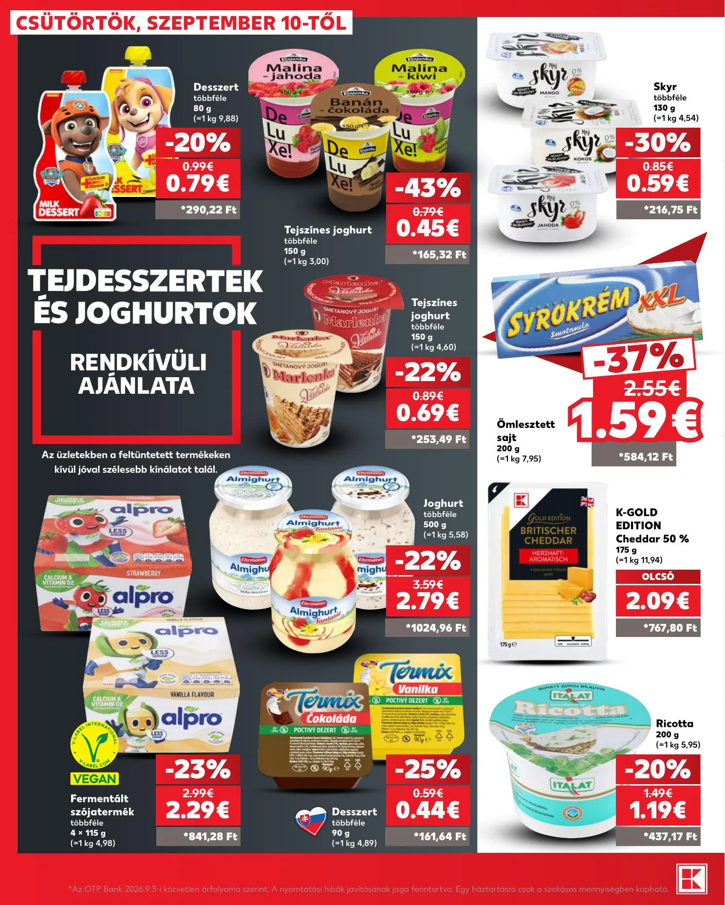 Kaufland akciós újság Szlovákia Somorja 09.10–09.16 – 24. oldal