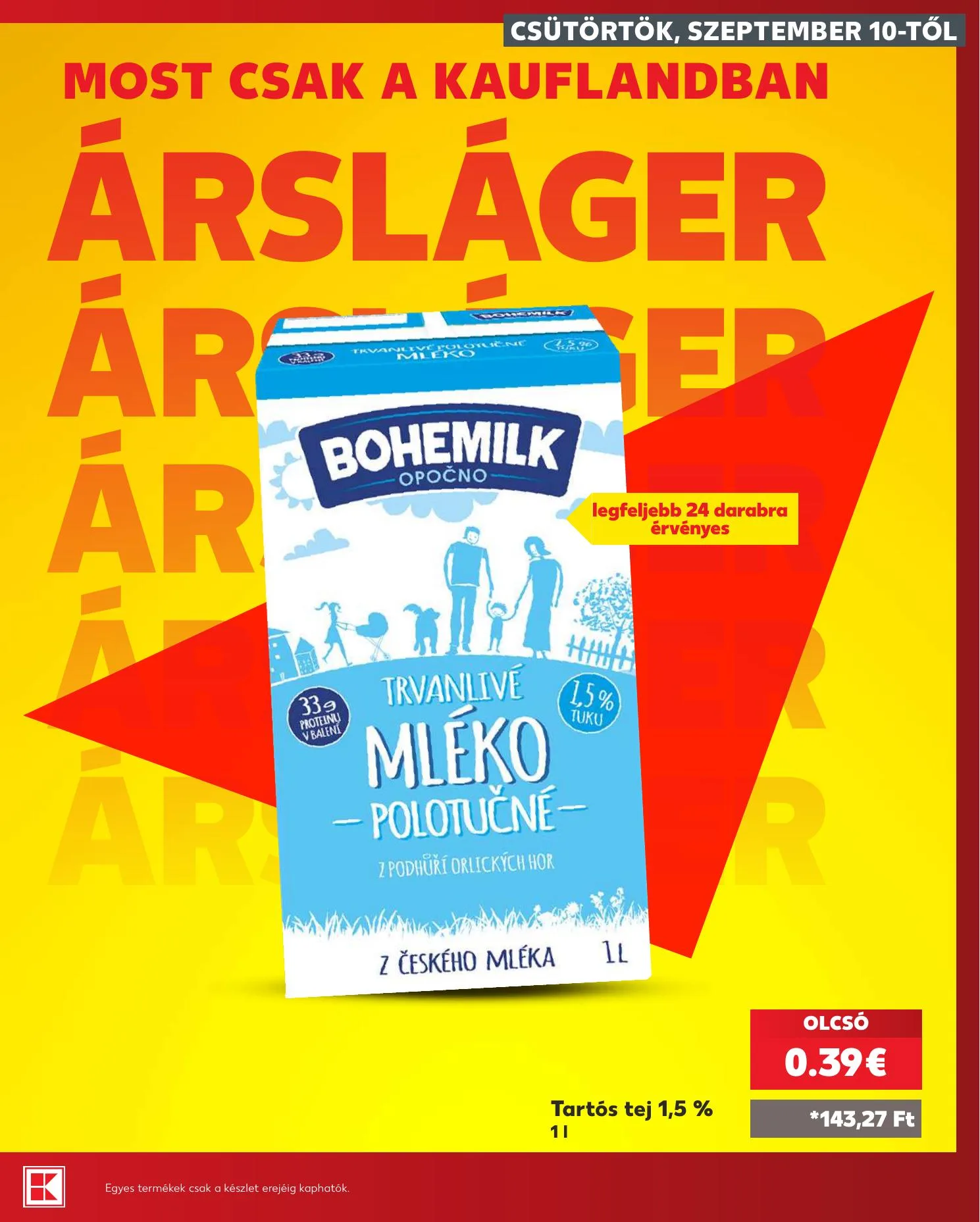 Kaufland akciós újság Szlovákia Somorja 09.10–09.16 – 5. oldal