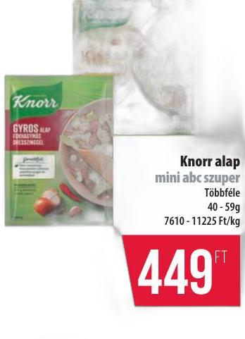 Knorr alap