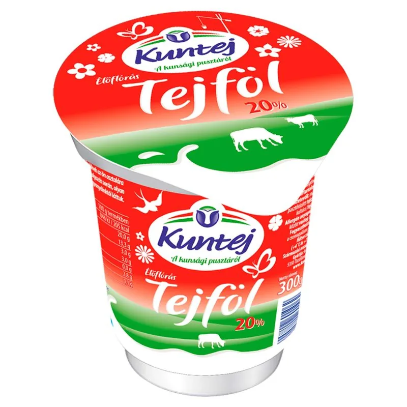 Kunsági tejföl 20%