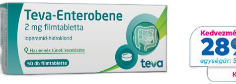Teva-Enterobene 2 mg filmtabletta, 50 db