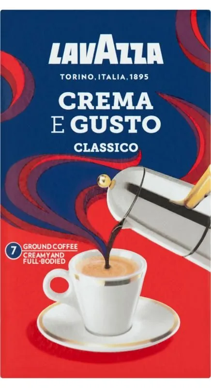 Lavazza Crema & Gusto őrölt kávé
