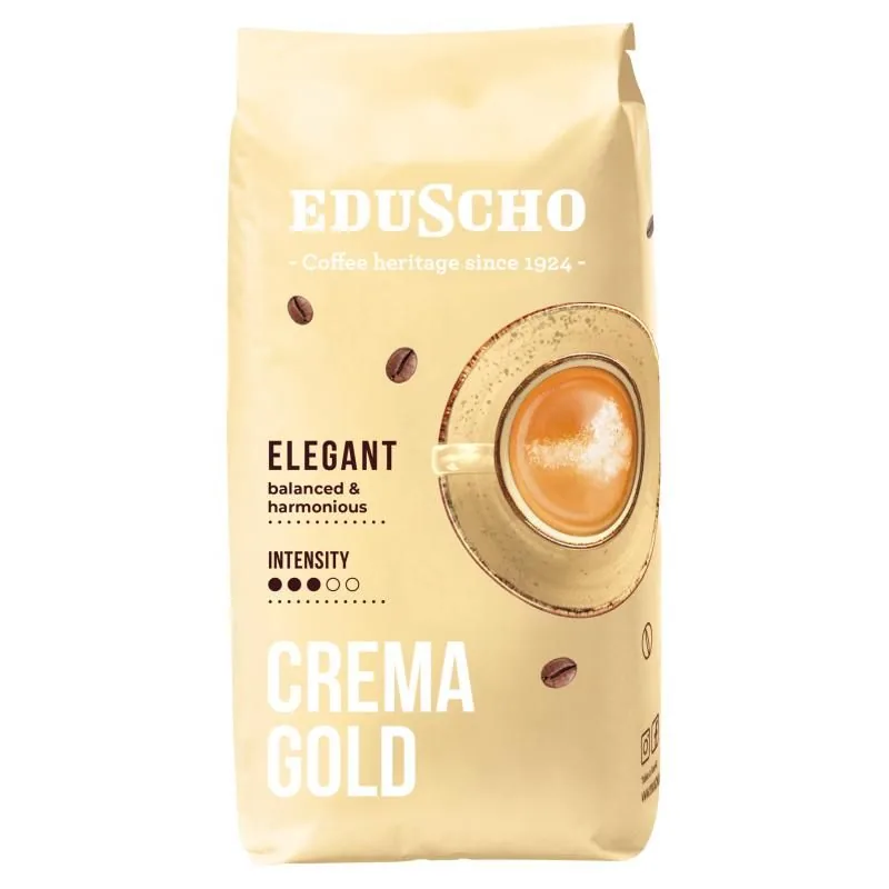 Eduscho párlott szemes kávé Caffè Crema
