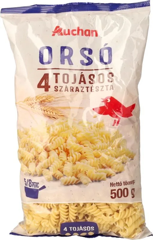 Auchan kedvenc 4 tojásos tarhonya