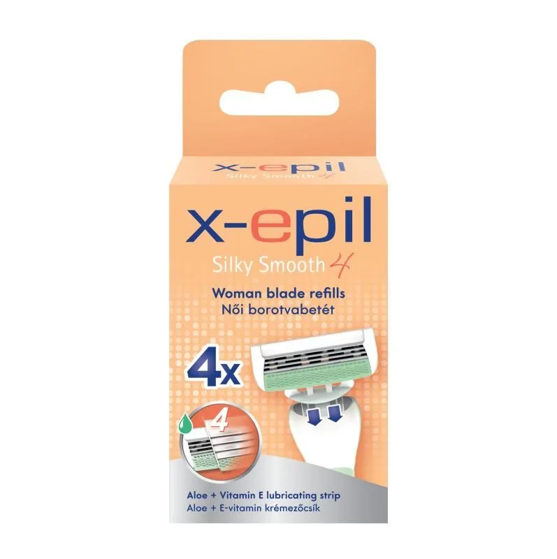 X-epil silky smooth 4 női borotvabetét