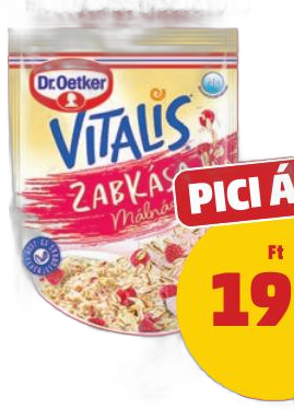 Dr. Oetker vitalis zabkásák