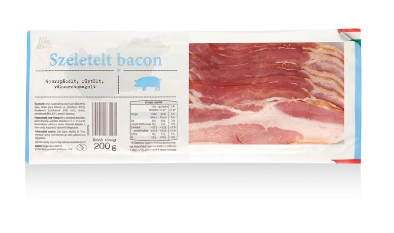 Tarnási premium bacon szeletelt
