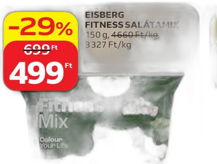 Eisberg fitness salátamix