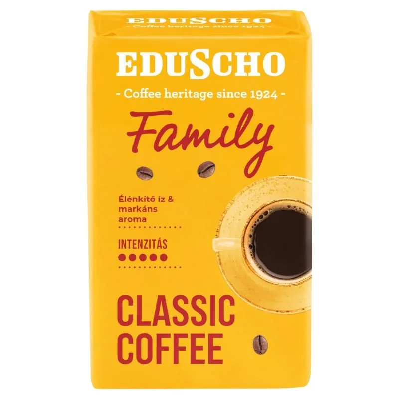 Eduscho family xxl classic coffee őrölt kávé