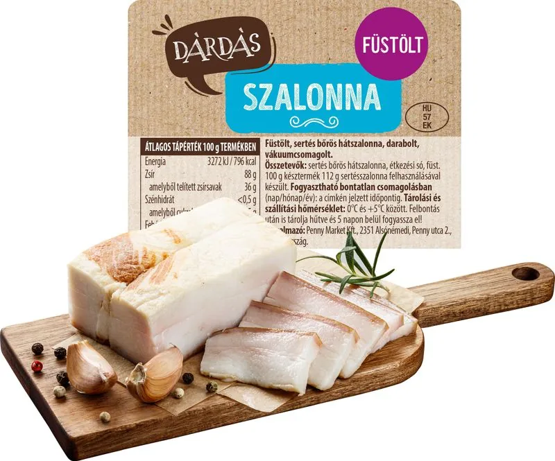 Füstölt kenyérszalonna