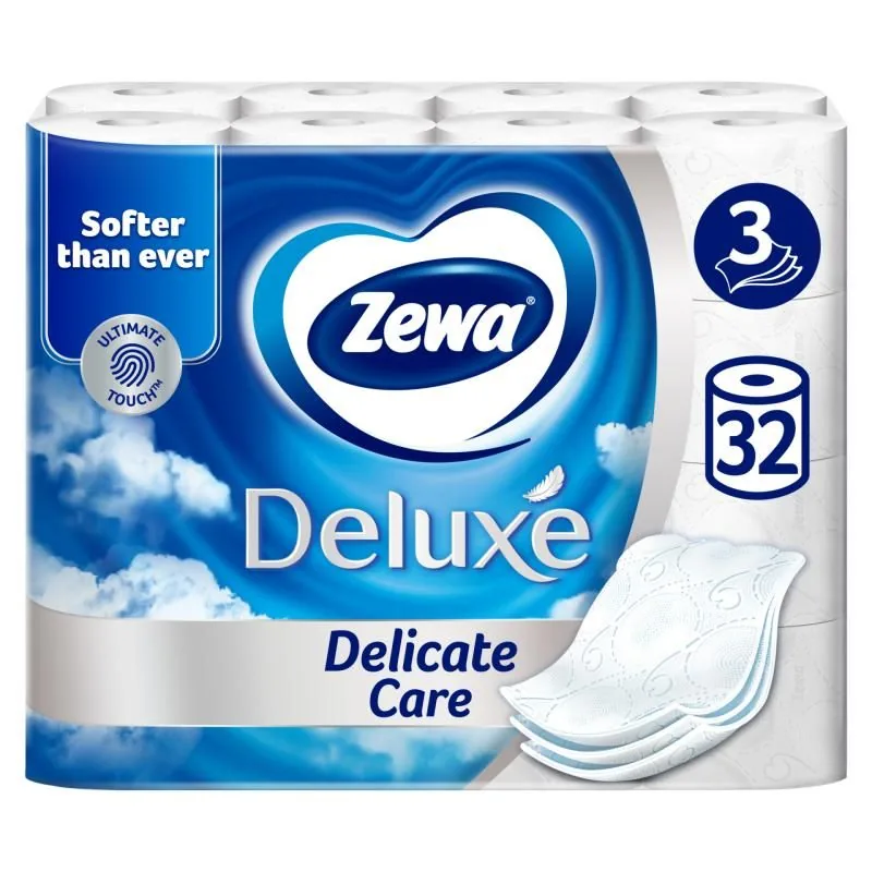 Zewa deluxe toalettpapír többféle