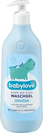 babylove szeretlek sampon és fürdőzselé kamillával és pantenollal