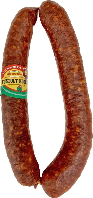 Füstölve fűszerezett füstölt kolbász