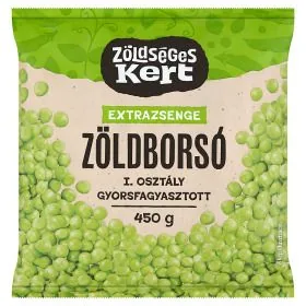 Zöldségeskert zsenge zöldborsó XXL