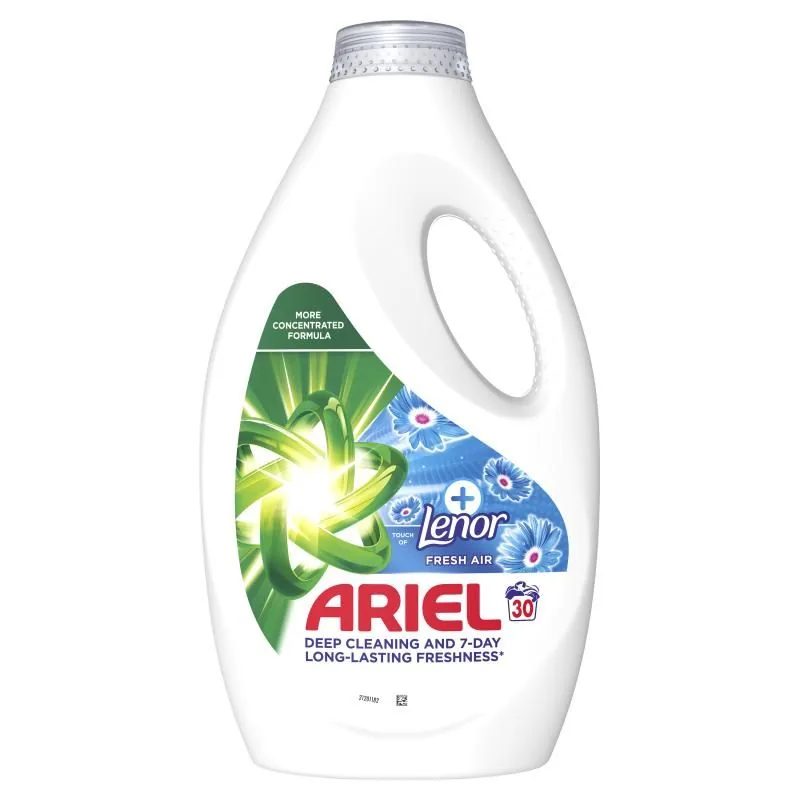 Ariel folyékony mosószer, 3,15 l lenor fresh air