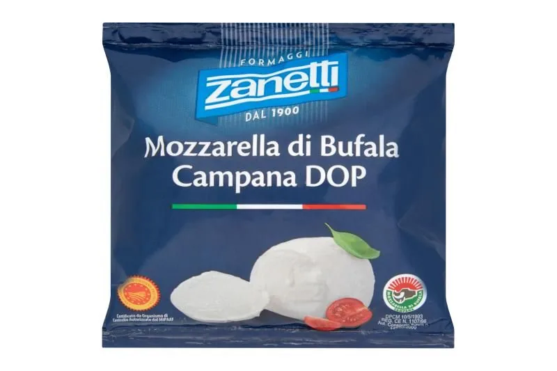 Zanetti mozzarella di bufala campana dop sajt
