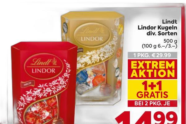Lindt lindor kugeln