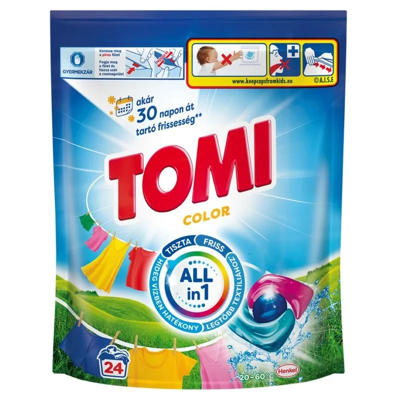 Tomi mosógél / mosókapszula