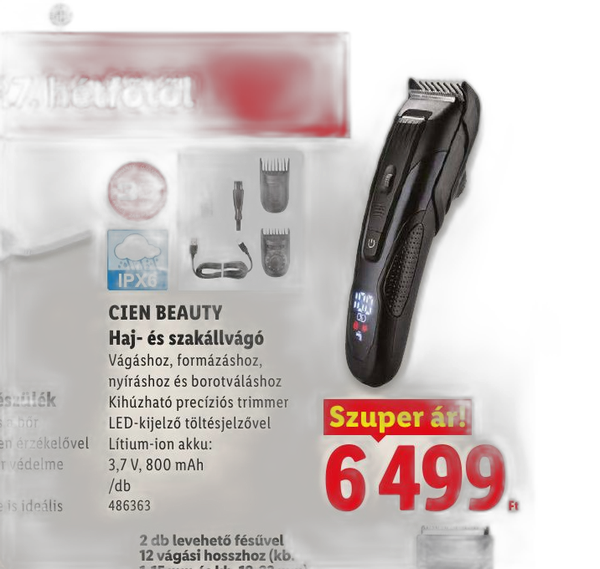CIEN BEAUTY Haj- és szakállvágó