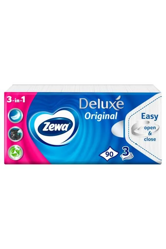 Zewa deluxe papír zsebkendő