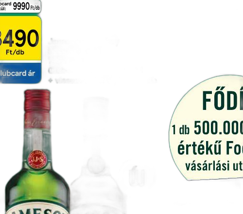 Jameson ír whiskey