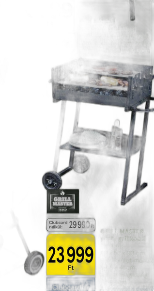 Grill Master party grillkocsi