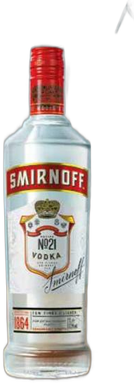 Smirnoff vodka