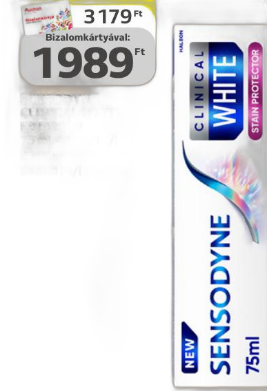 Sensodyne clinical white fogkrém