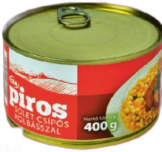 CBA Piros Sólet csípős kolbásszal