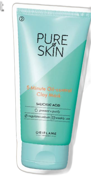 Pure Skin 5 Minute Oil-control agyagos arcmaszk