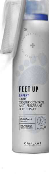 Feet Up Expert / 48H Odour Control izzadásgátló lábspray