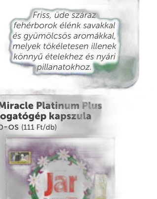 Jar Miracle Platinum Plus mosogatógép kapszula