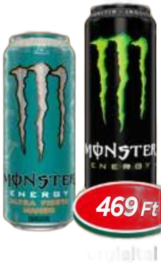 Monster energiaital többféle