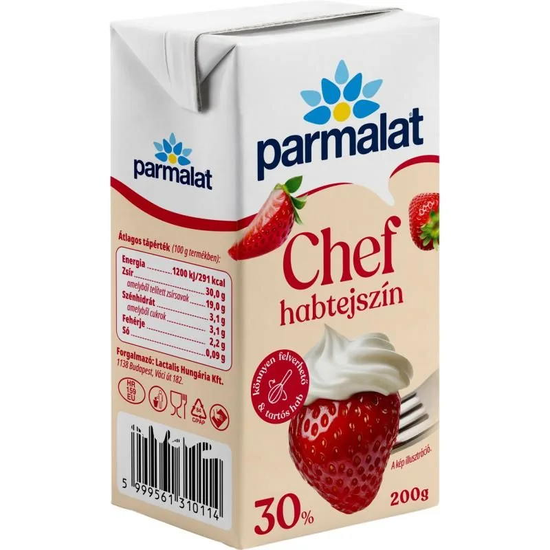 Parmalat chef uht habtejszín