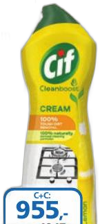Cif súrolókrém citrom