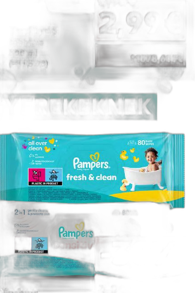 Pampers Fresh & Clean nedves törlőkendő gyerekeknek