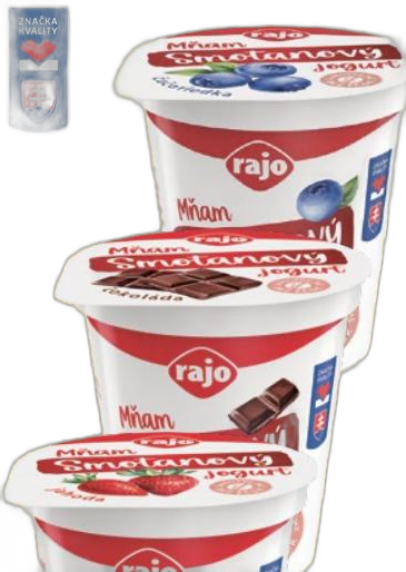 Rajo Mlam smotanový jogurt