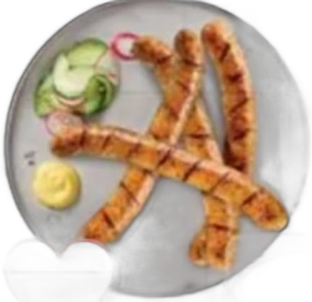 Wiesentaler frische bratwurst vom schwein