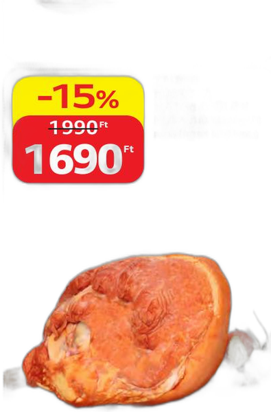Tauris füstölt hátsó csülök