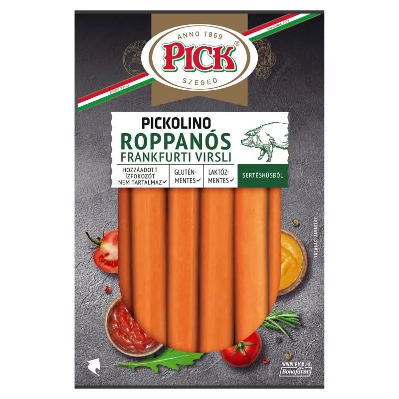 Pick pickolino roppanós frankfurti virsli